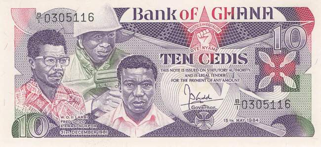 10 Cedis 1984 p23a